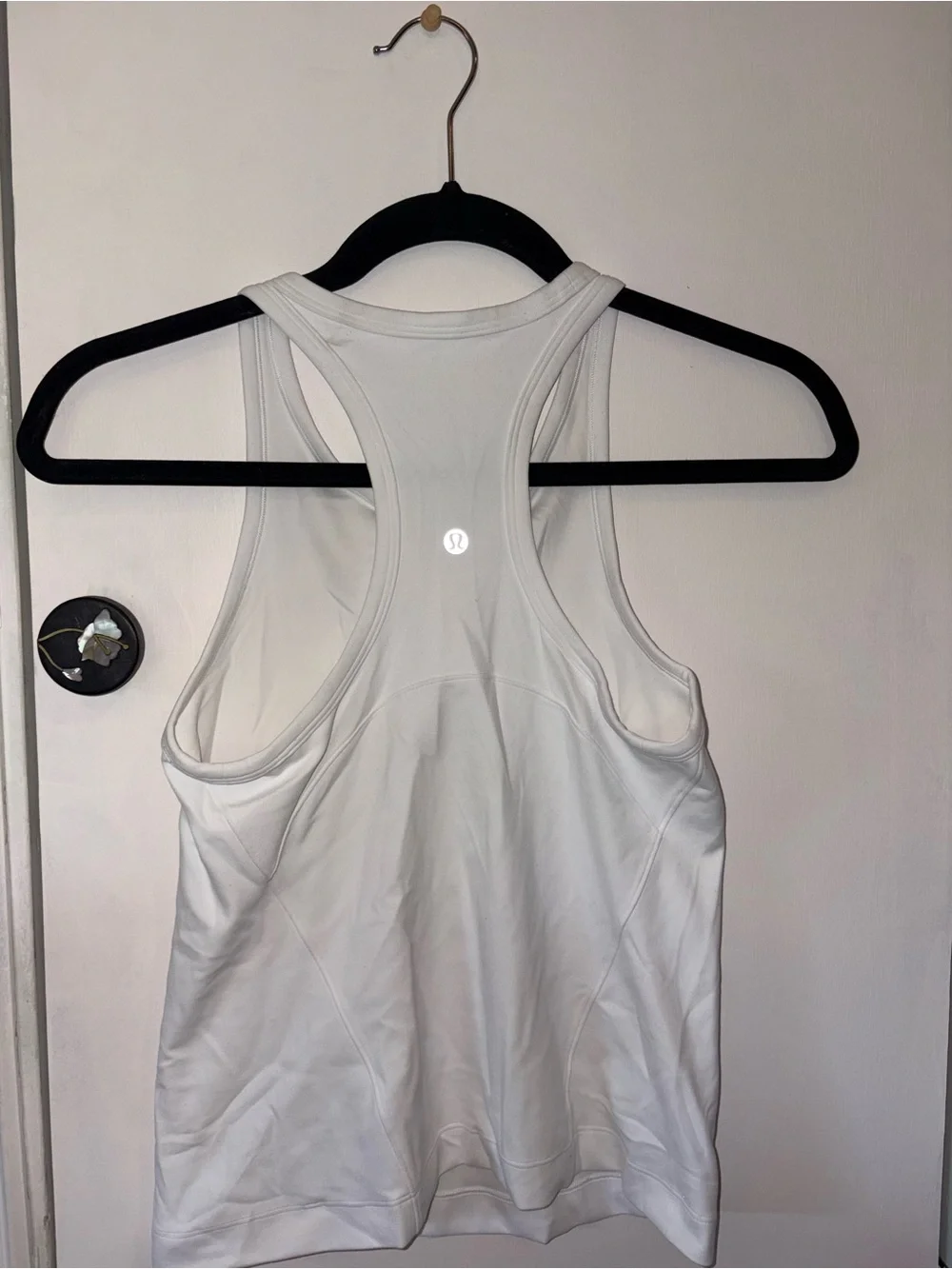 lululemon athletica White Racerback Performance Tank